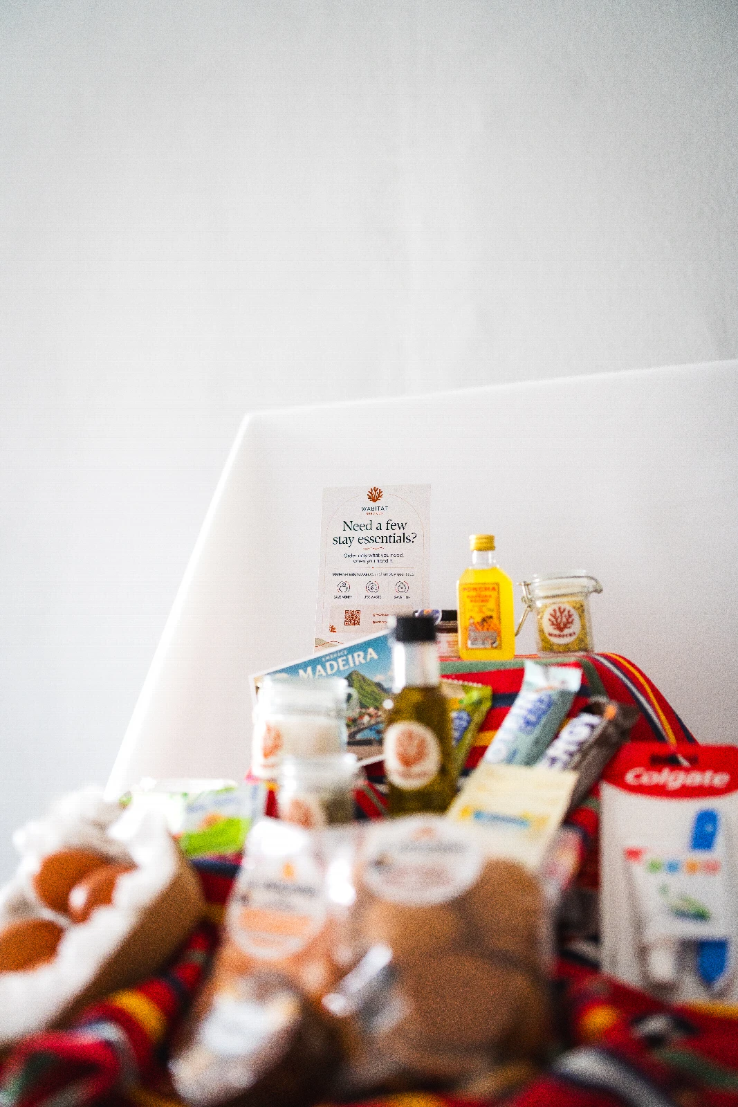 Welcome packs prepared for accommodation hosts in Madeira